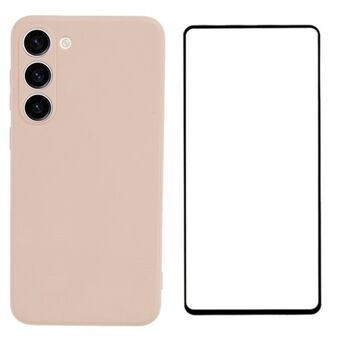 WANLONFENG RB2-serien til Samsung Galaxy S23+ Cover Blød TPU Telefoncover med Skærmbeskytter