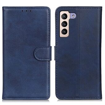 Anti-fall Kohud Texture Telefoncover til Samsung Galaxy S23+, foldbart Stand Magnetisk lås PU læder Flip Wallet Cover Beskyttende skal