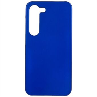 Til Samsung Galaxy S23+ hård plast gummibelagt blank telefon bagcover Anti-fald mobiltelefon cover