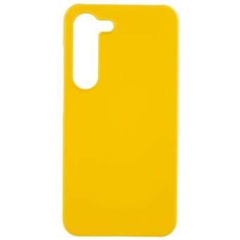 Til Samsung Galaxy S23+ hård plast gummibelagt blank telefon bagcover Anti-fald mobiltelefon cover