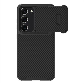 NILLKIN til Samsung Galaxy S23+ Carbon Fiber Anti-drop telefoncover PC+TPU etui med skydekamerabeskyttelse