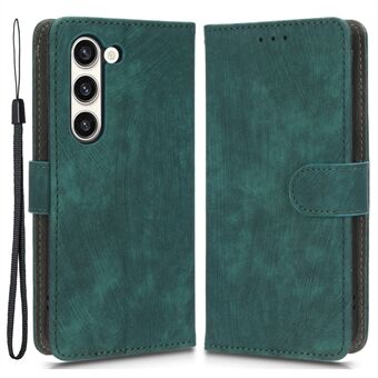 Til Samsung Galaxy S23+ Flip Wallet Phone Stand Case PU Læder RFID Blocking Folio Telefoncover med rem