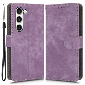 Til Samsung Galaxy S23+ Flip Wallet Phone Stand Case PU Læder RFID Blocking Folio Telefoncover med rem