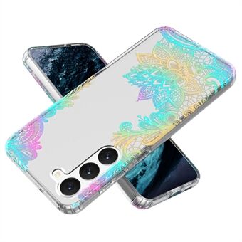 Til Samsung Galaxy S23+ GW18 Laser stødsikkert telefoncover PC + TPU fortykket mobiltelefoncover