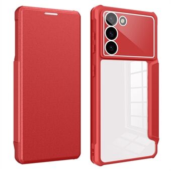 Til Samsung Galaxy S23+ Kortholder Telefon Case PU Læder+TPU+PC Telefon Stand Cover