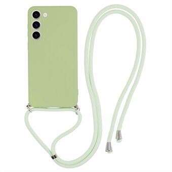 Til Samsung Galaxy S23+ Etui, TPU Gummibelagt Telefoncover med Langt Snor