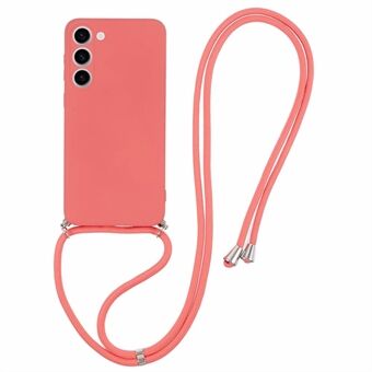 Til Samsung Galaxy S23+ Etui TPU-gummi Mobilcover med Lang Hængselsnor