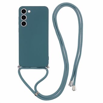 Til Samsung Galaxy S23+ Etui TPU Gummi-telefonovertræk med lang snor