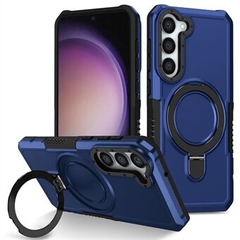 Til Samsung Galaxy S23+ etui TPU+PC Ring Kickstand Smartphone Bagsidekabinet