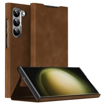 Til Samsung Galaxy S23+ Etui PU Læder Kortholder Stand Telefonomslag