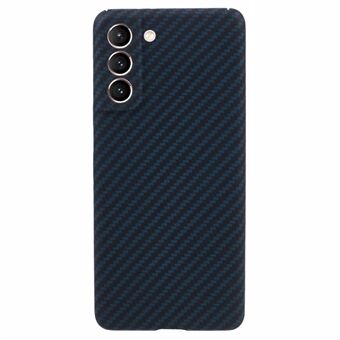 Til Samsung Galaxy S23+ etui Præcist udskåret Aramid Fiber 1500D grov tekstur Ridsefast cover - Blå