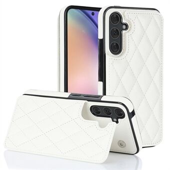 Til Samsung Galaxy A54 5G-kortpladser Telefoncover RFID-blokerende PU-læder+TPU Kickstand-etui