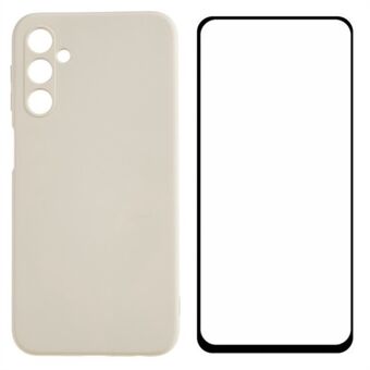 WANLONFENG RB2-serien til Samsung Galaxy A54 5G etui med skærmfilm TPU telefoncover (præcis udskæring)