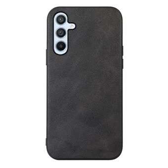 Til Samsung Galaxy A54 5G Kohud Tekstur PU Læder Coating Telefon Case Hård PC Blød TPU Ridsefast telefon Bagcover