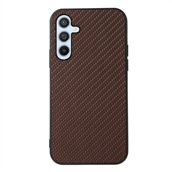 Til Samsung Galaxy A54 5G Carbon Fiber Texture Protective Cover PU-læderbelagt TPU-telefonbagcover