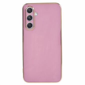 Til Samsung Galaxy A54 5G Soft TPU Telefonbeskyttelsesetui Glossy 6D Forgyldt bagside