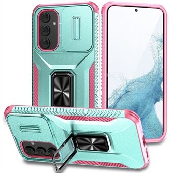 Til Samsung Galaxy A54 5G Etui Skydelinsebeskyttelse Telefon Kickstand Cover