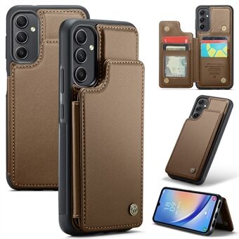 CASEME C22-serien til Samsung Galaxy A54 5G-etui RFID-blokerende læder+TPU-telefonholder