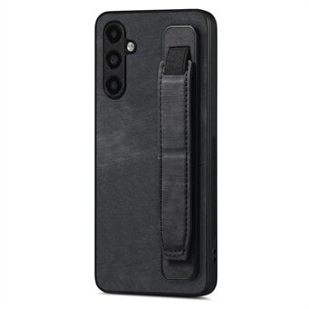 D11 til Samsung Galaxy A54 5G Etui med håndledsrem og kickstand i læder + TPU-cover