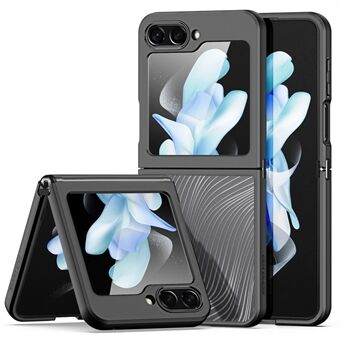 DUX DUCIS Aimo Series til Samsung Galaxy Z Flip5 5G Telefon Cover TPU+PC Anti-fald Cover (REACH Certificering) - Sort