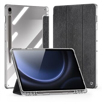 DUX DUCIS Unid Series For Samsung Galaxy Tab S9 FE / S9 Etui Auto Wake / Sleep TPU+PC+Læder Clea Tabletcovers