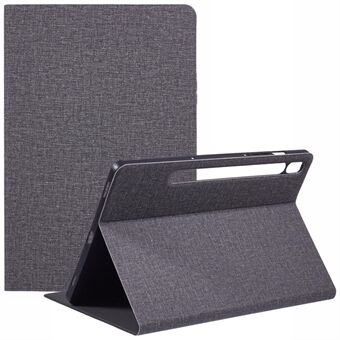 X-LEVEL Til Samsung Galaxy Tab S9 X710, X716B, X718U / Tab S9 FE Etui Stoftekstur Læder Tabletcover