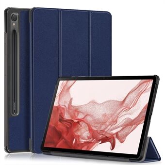 Til Samsung Galaxy Tab S9 11-tommer SM-X710, SM-X716B, SM-X718U PU Læder Trifold Stativdække Auto Wake / Sleep Smart Tablet-etui