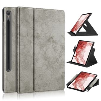 Rotary Stand Cover til Samsung Galaxy Tab S9 SM-X710, SM-X716B, SM-X718U PU Læder Smart Tablet-etui