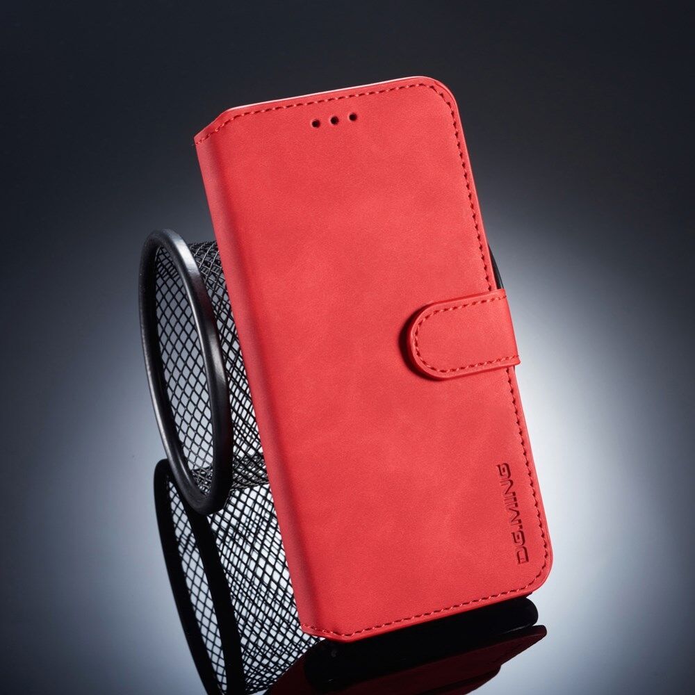 Kan ikke lide antenne Søgemaskine markedsføring DG.MING Retro stil læder tegnebog taske til Huawei P20 Pro
