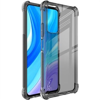 IMAK til Huawei P Smart 2021 / Y7a Silky Anti-drop TPU Cover med skærmbeskyttelsesfilm