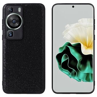 Til Huawei P60 Pro Præcise udskæringer Kamerabeskyttelse PU-læderbelagt PC+TPU-cover Telefoncover