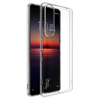 IMAK UX-5 Series Transparent velbeskyttet fleksibel TPU-cover til Sony Xperia 1 III 5G