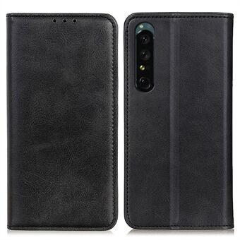 Split læder telefoncover til Sony Xperia 1 V Wallet Stand Fuld beskyttelse telefoncover