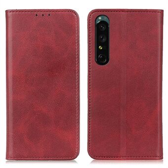 Split læder telefoncover til Sony Xperia 1 V Wallet Stand Fuld beskyttelse telefoncover