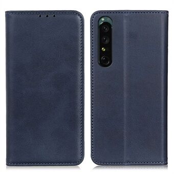 Split læder telefoncover til Sony Xperia 1 V Wallet Stand Fuld beskyttelse telefoncover