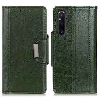 Wallet Phone Case til Sony Xperia 1 V Shockproof Cover PU Læder Folio Flip Phone Cover