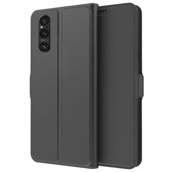 Stand til Sony Xperia 1 V-kortholder PU-læder Stødsikkert telefonflip-cover