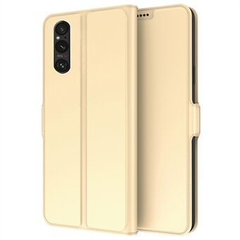 Stand til Sony Xperia 1 V-kortholder PU-læder Stødsikkert telefonflip-cover