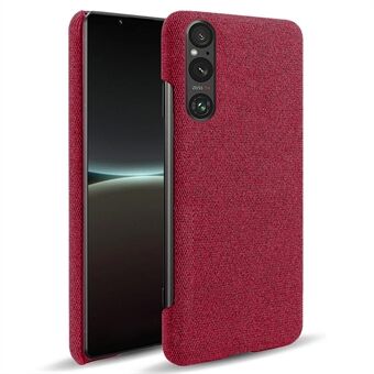 Mobiltelefontaske til Sony Xperia 1 V, Anti-drop Cloth+Hard PC Bagcover