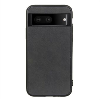 Til Google Pixel 7 Tekstureret PU Læder Mobiltelefon Etui Anti-fingeraftryk Hybrid TPU + PC Cover