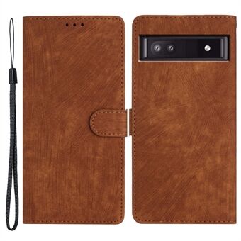 Til Google Pixel 8a Etui Skin-Touch PU Læder Pengepunge Telefoncover