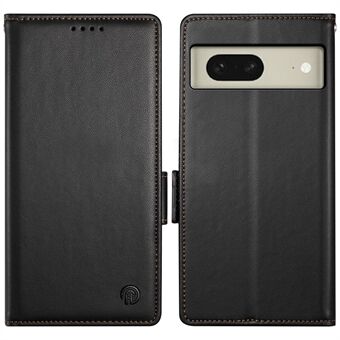 DF-010 Til Google Pixel 8 Etui Med Sideklemmer PU Læder Fuldbeskyttende Telefoncover