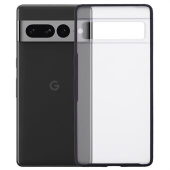 X-LEVEL Til Google Pixel 7 Pro 5G Mat Etui Stødsikkert PC+TPU Telefoncover - Sort