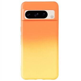 Til Google Pixel 8 Pro Cover TPU Stødsikker Telefon Overtræk Æstetisk Gradiant Farve