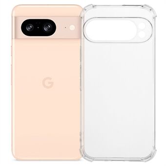 Til Google Pixel 9 Cover Forstærket Fire Hjørne Anti-Shock TPU Klar Telefon Etui