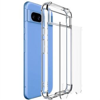 IMAK til Google Pixel 8a Cover Stødsikkert Airbag Hjørner PC+TPU Telefon Etui