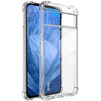 IMAK til Google Pixel 8 Pro Cover Anti-fald Beskyttelse PC+TPU Klar Telefon Cover