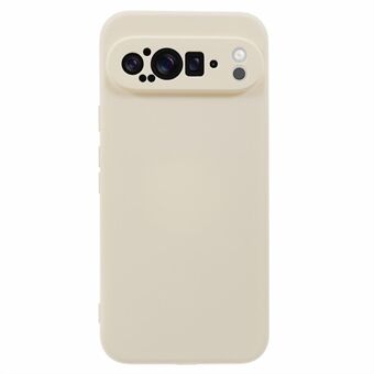 Til Google Pixel 9 Pro XL Etui TPU Bag Blød Ridsefast Fiberforing Telefoncover