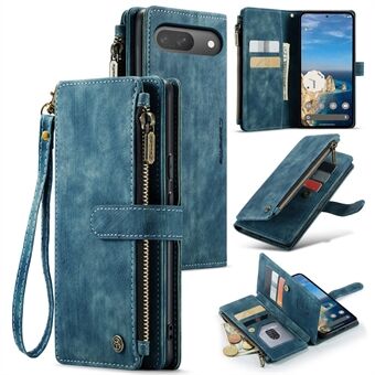 CASEME C30 Series til Google Pixel 9 Pro / Pixel 9 Etui PU Læder 7 Kort Slots Pung Telefon Cover