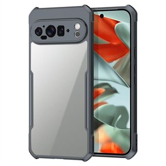 XUNDD Til Google Pixel 9 Pro XL Etui Stødsikkert TPU + Akryl Gennemsigtig Bagside Telefoncover